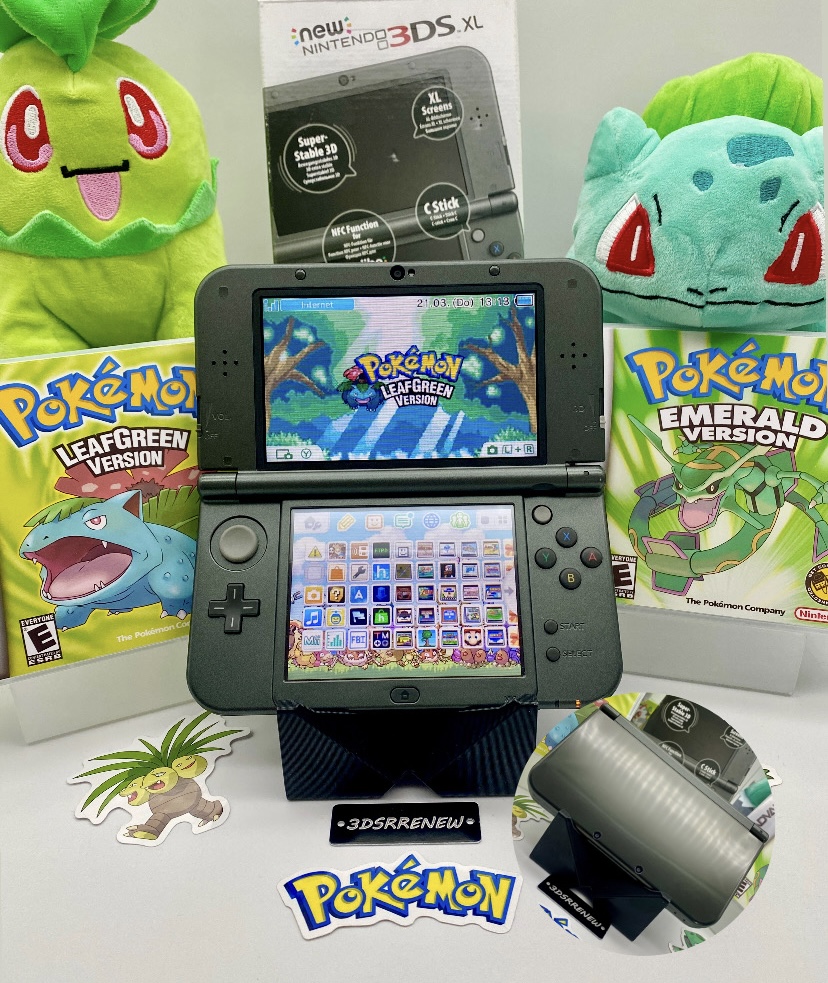 New Nintendo 3DS XL in metallic grau