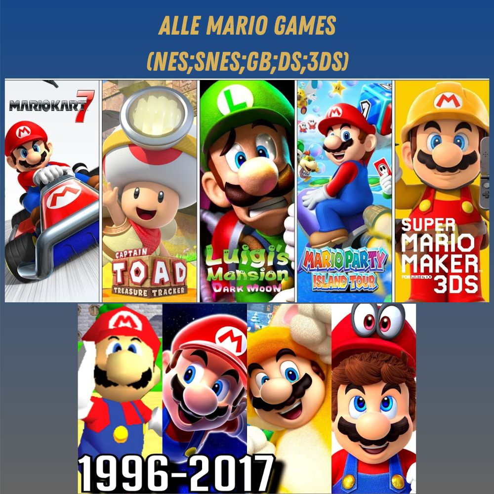 Alle Mario Games