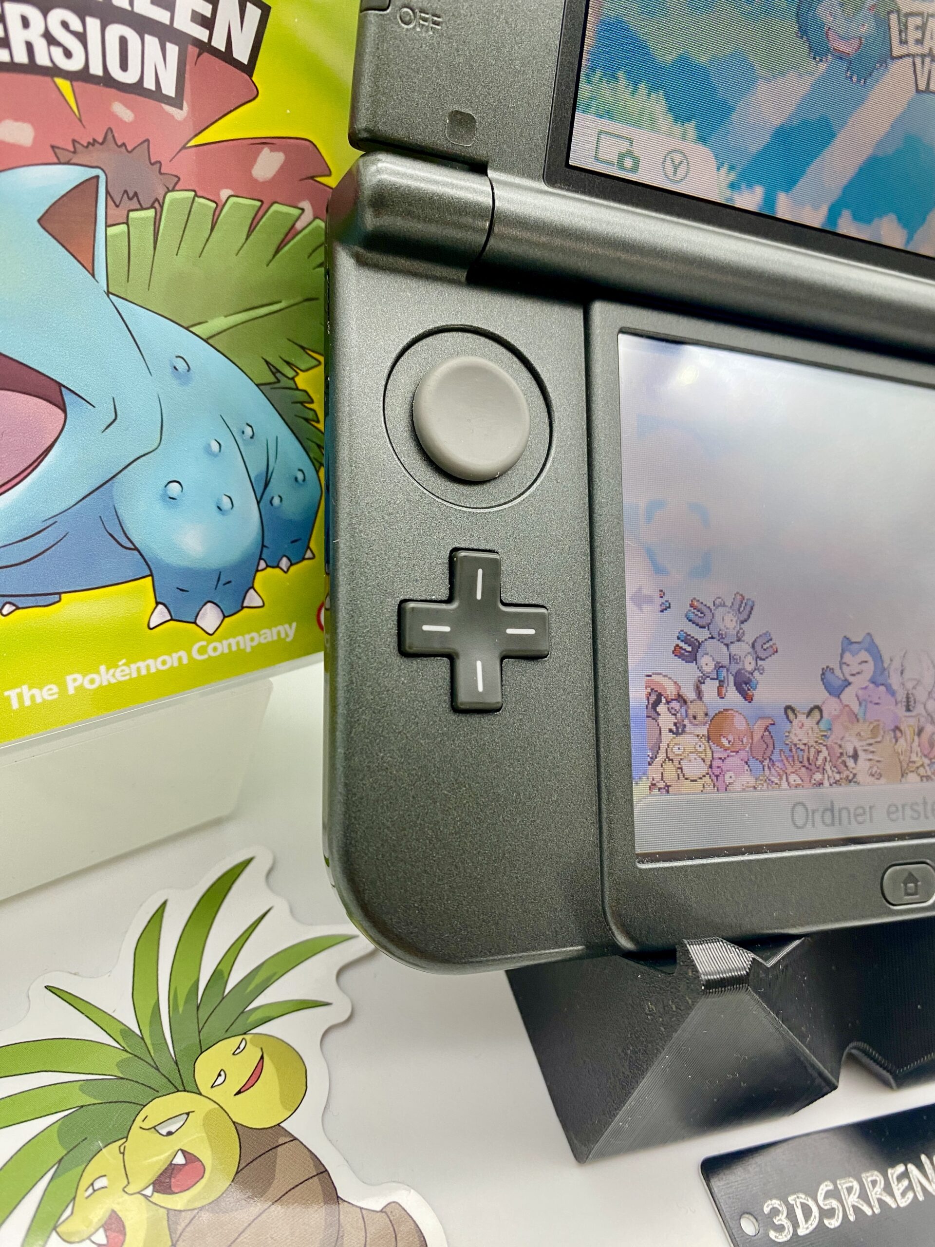 New Nintendo 3DS XL Metallic Grau Gemodded