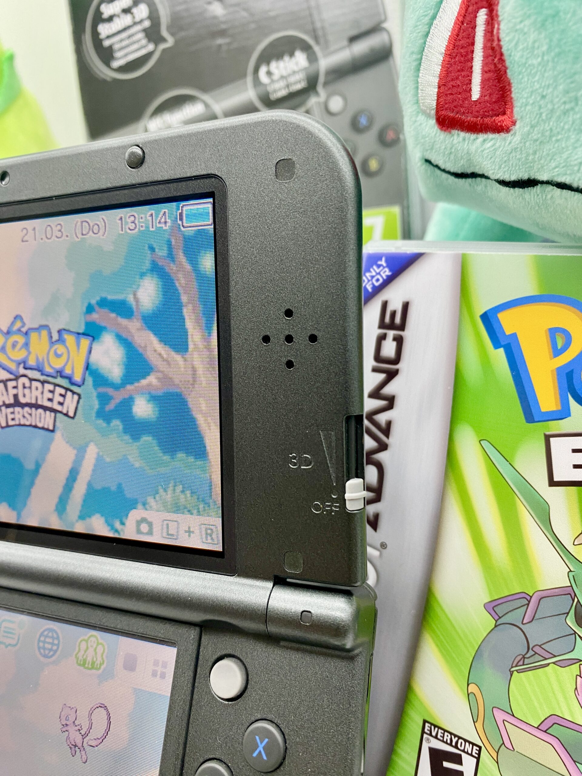 New Nintendo 3DS XL Metallic Grau Gemodded