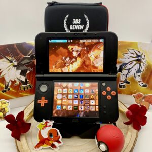 New Nintendo 3DS XL rot gemodded hack gehackt