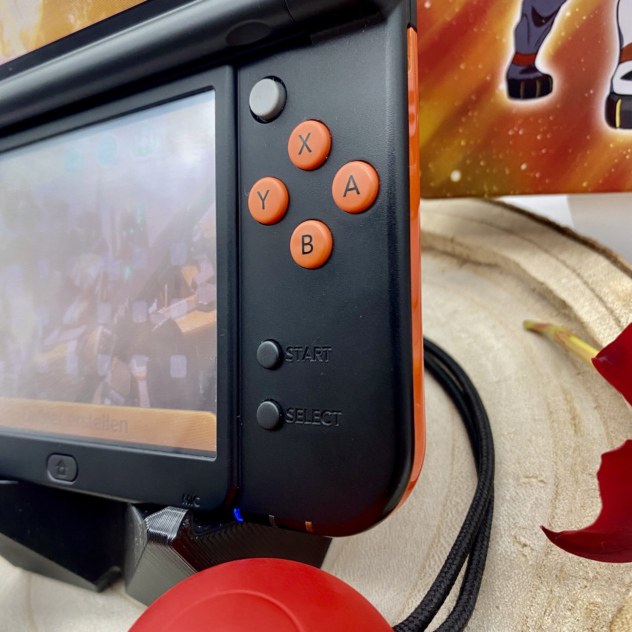 New Nintendo 3DS XL rot gemodded hack gehackt tasten