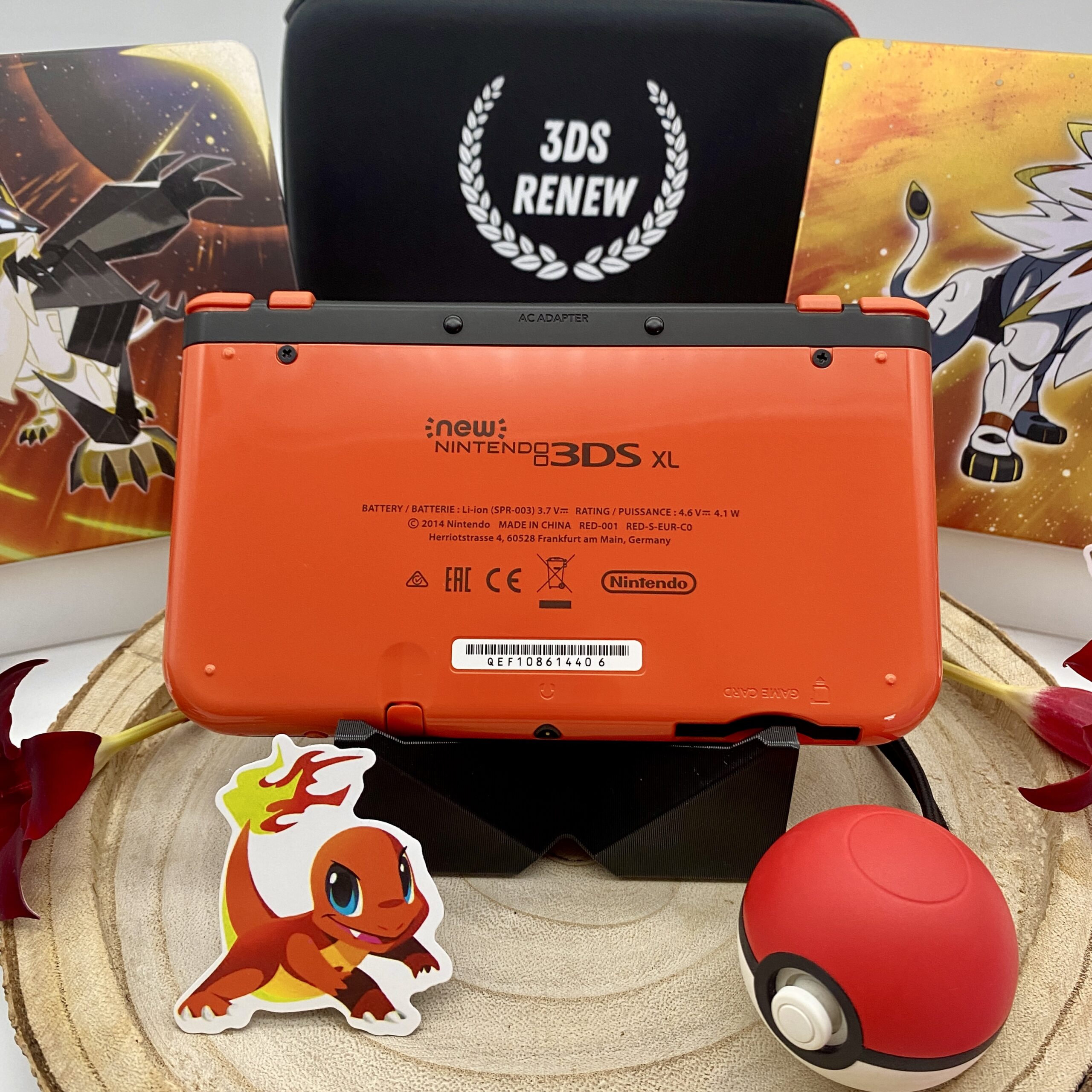 New Nintendo 3DS XL rot gemodded hack gehackt