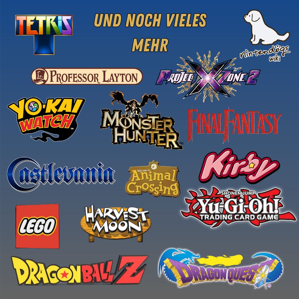 verschiedene Games