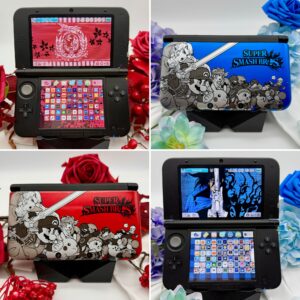 Nintendo 3DS XL Smash Bros rot-blau