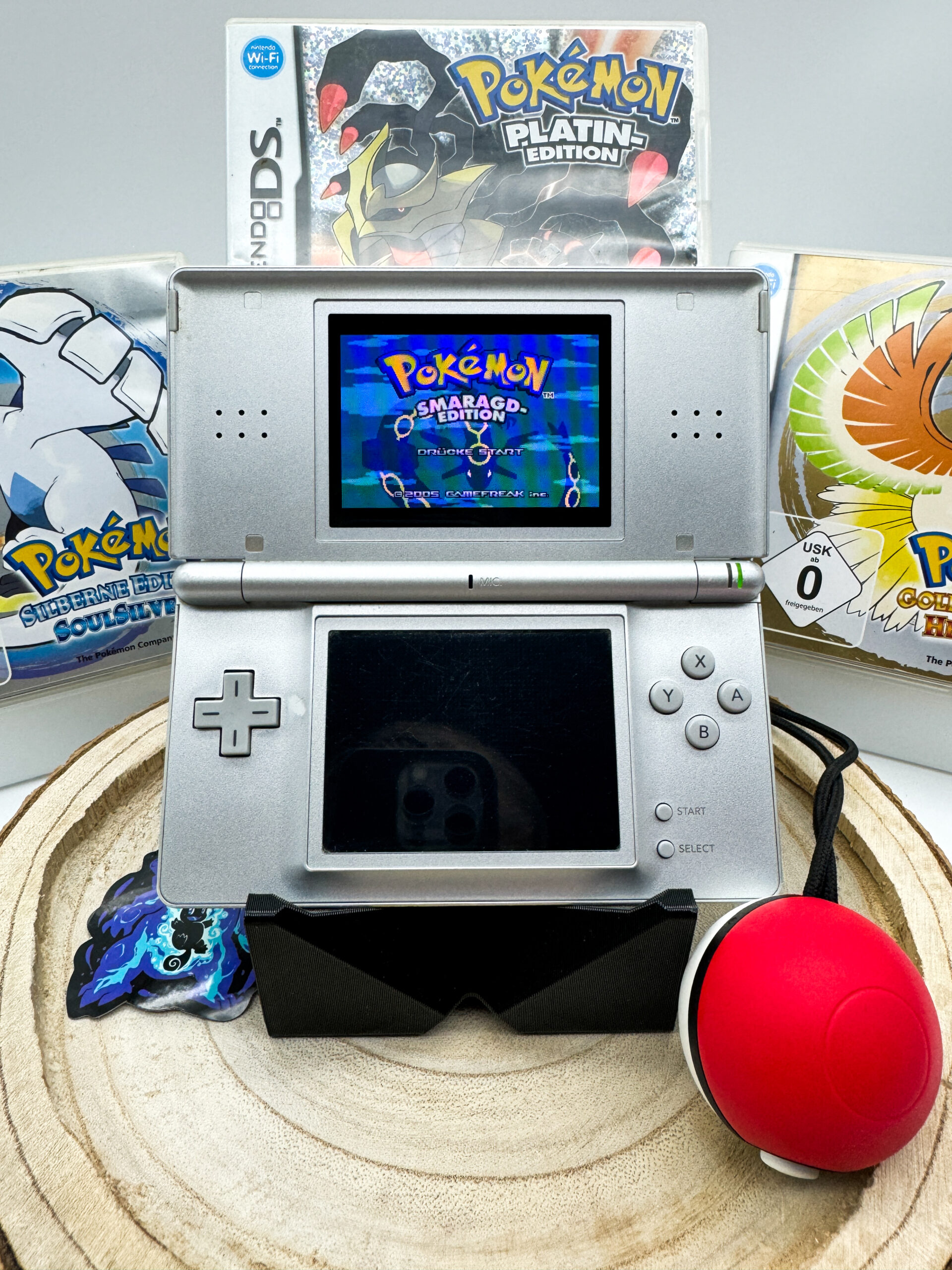 Nintendo DS Lite Silber mit über 150 Spielen in Top Zustand – Bild 2