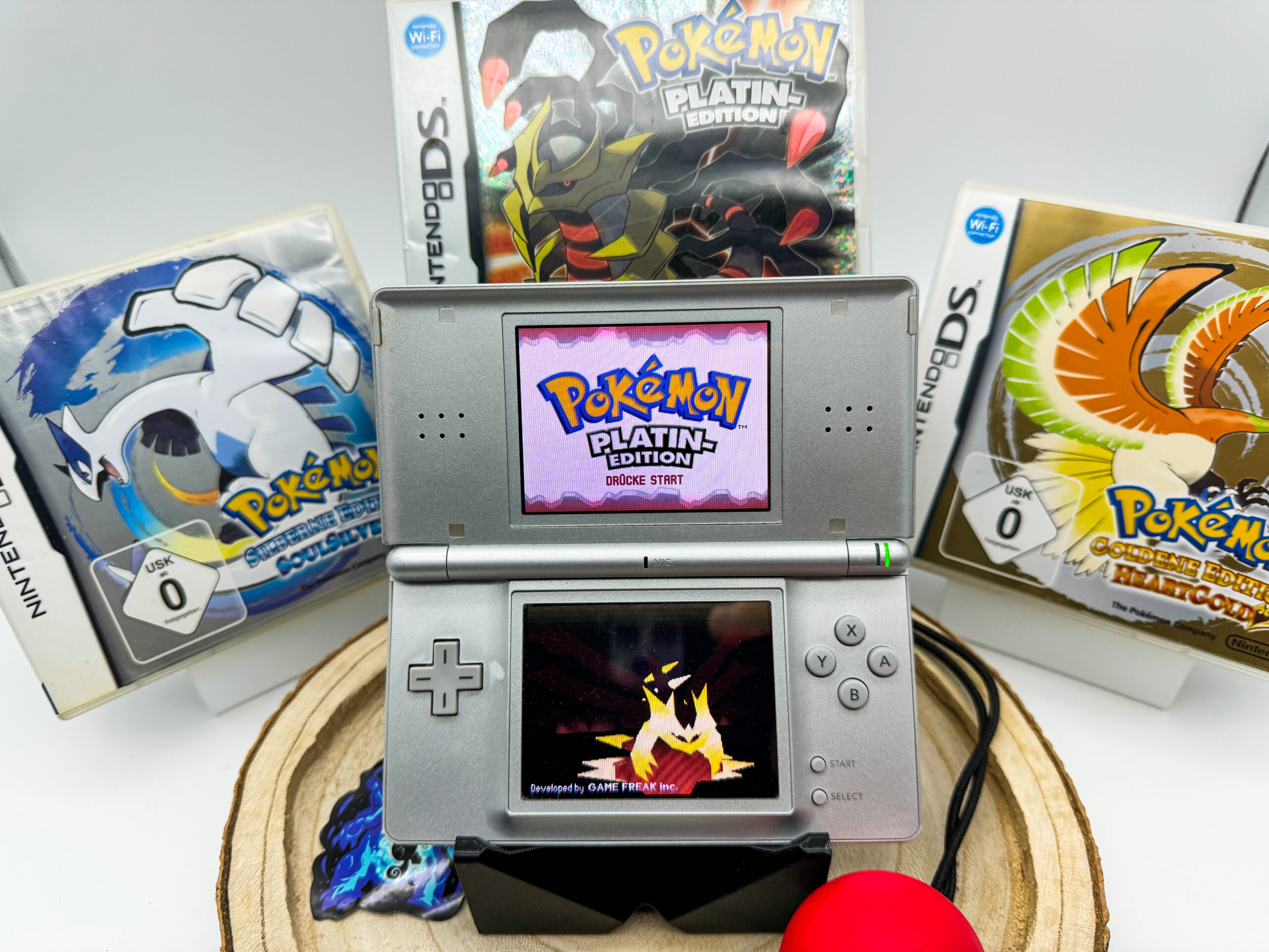 Nintendo DS Lite Silber mit über 150 Spielen in Top Zustand