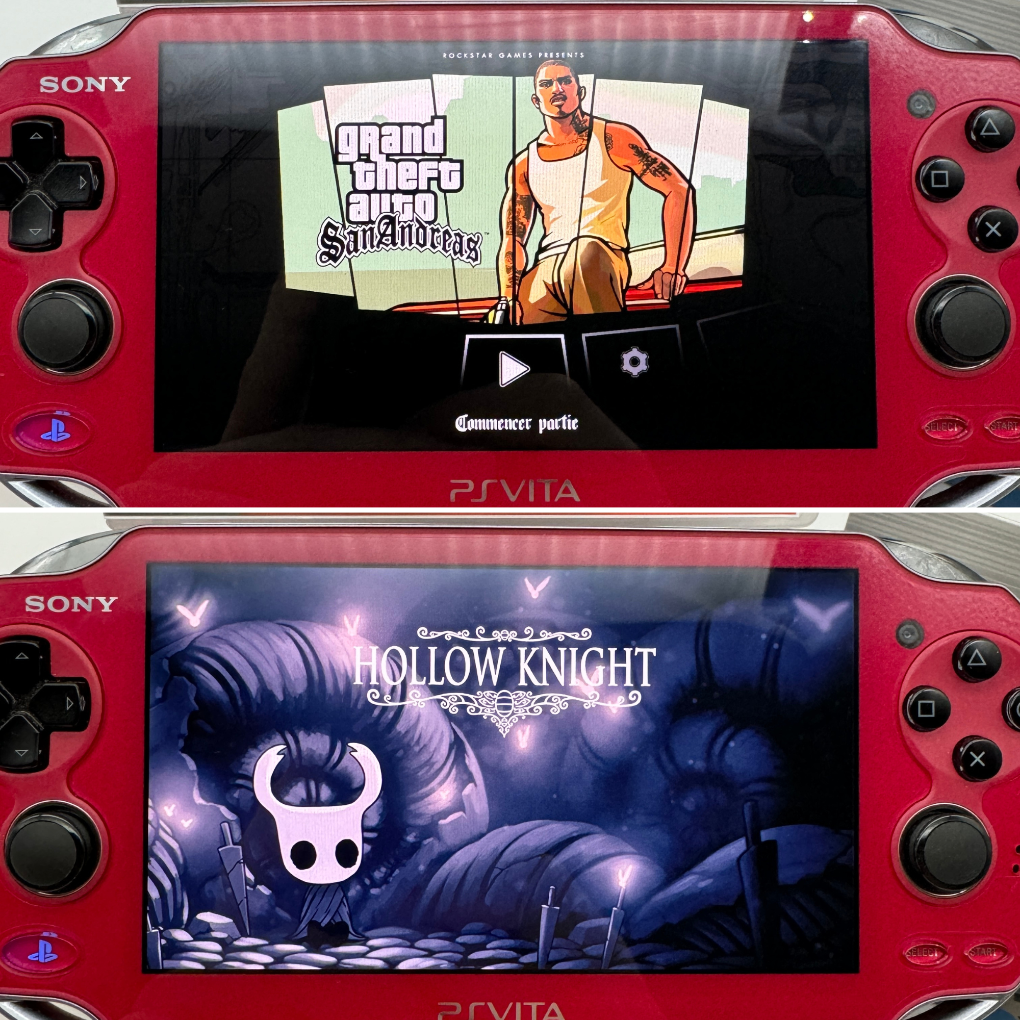 PS Vita Oled Matt Rot (gemodded) – Bild 7