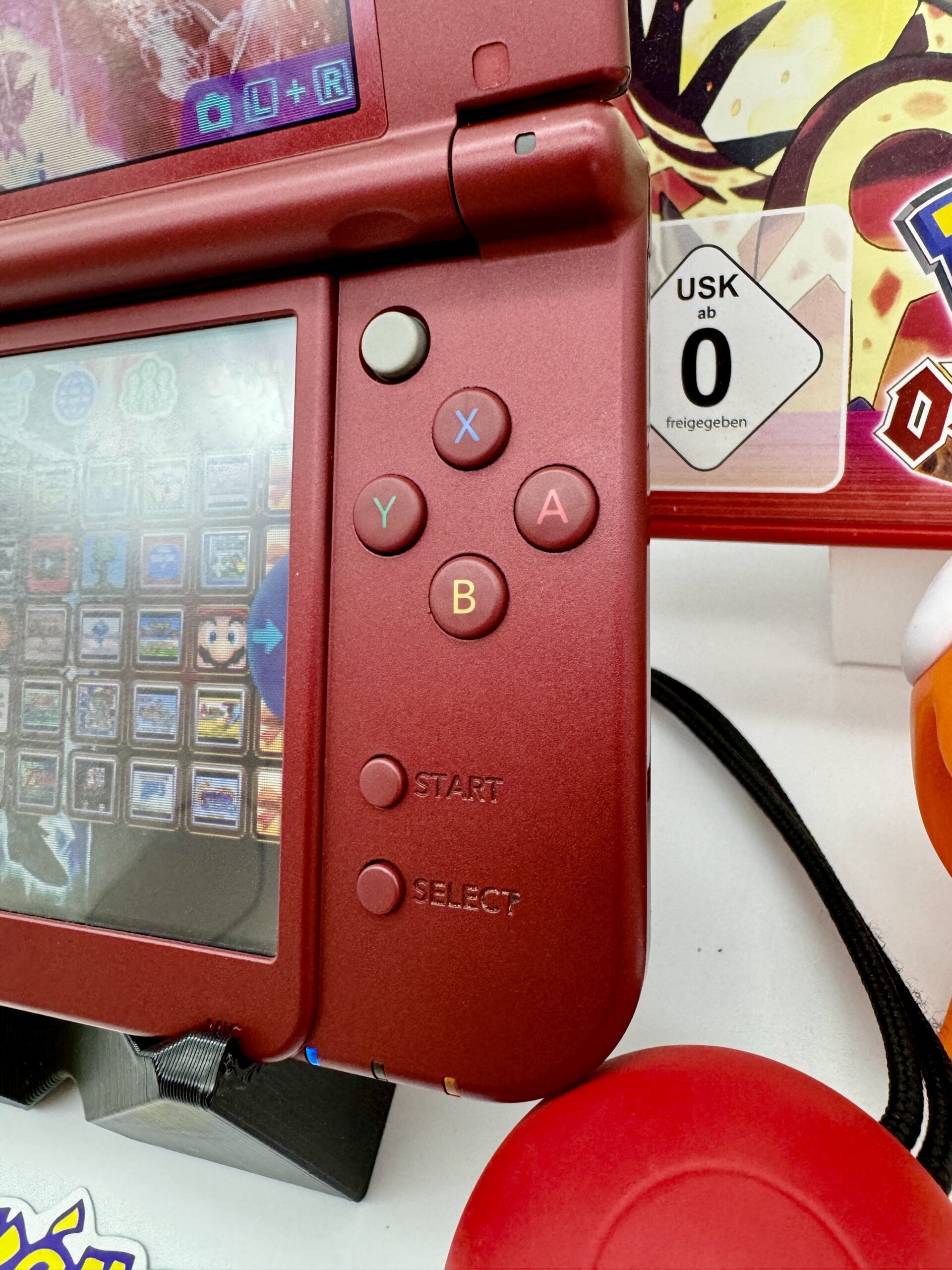 New Nintendo 3DS XL Rubin rot gemodded – Bild 7