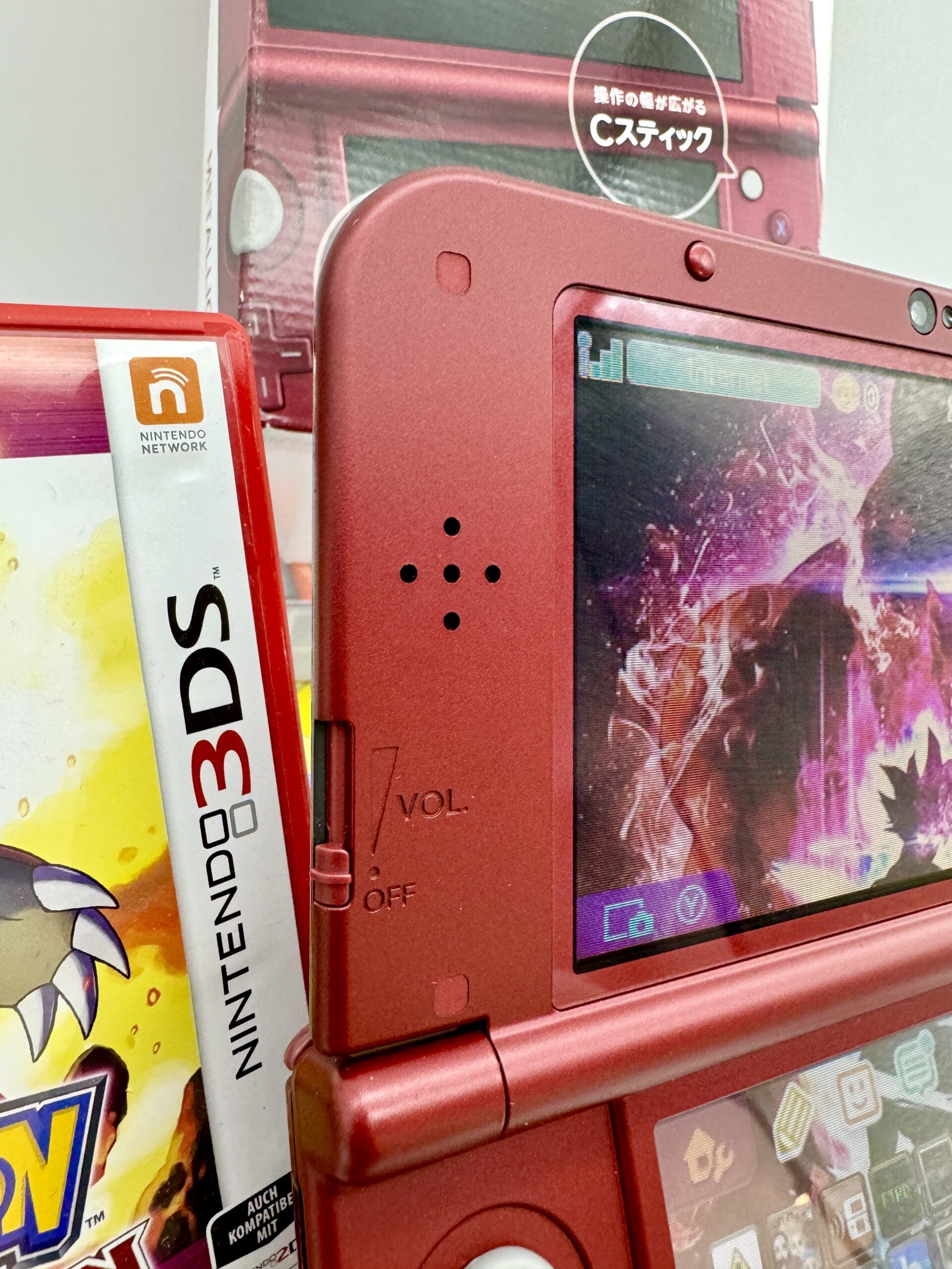 New Nintendo 3DS XL Rubin rot gemodded – Bild 4