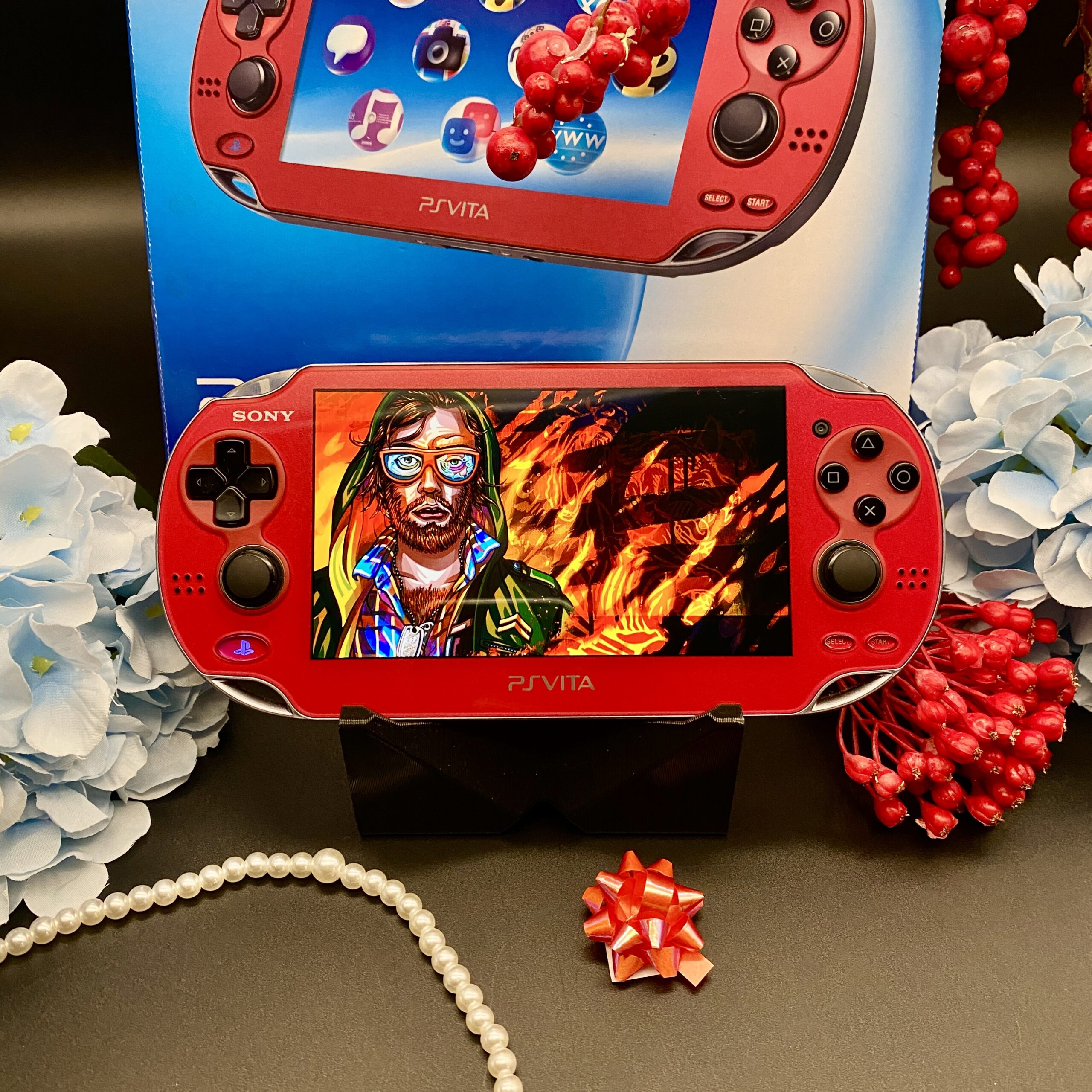 PS Vita Oled Matt Rot (gemodded) – Bild 6