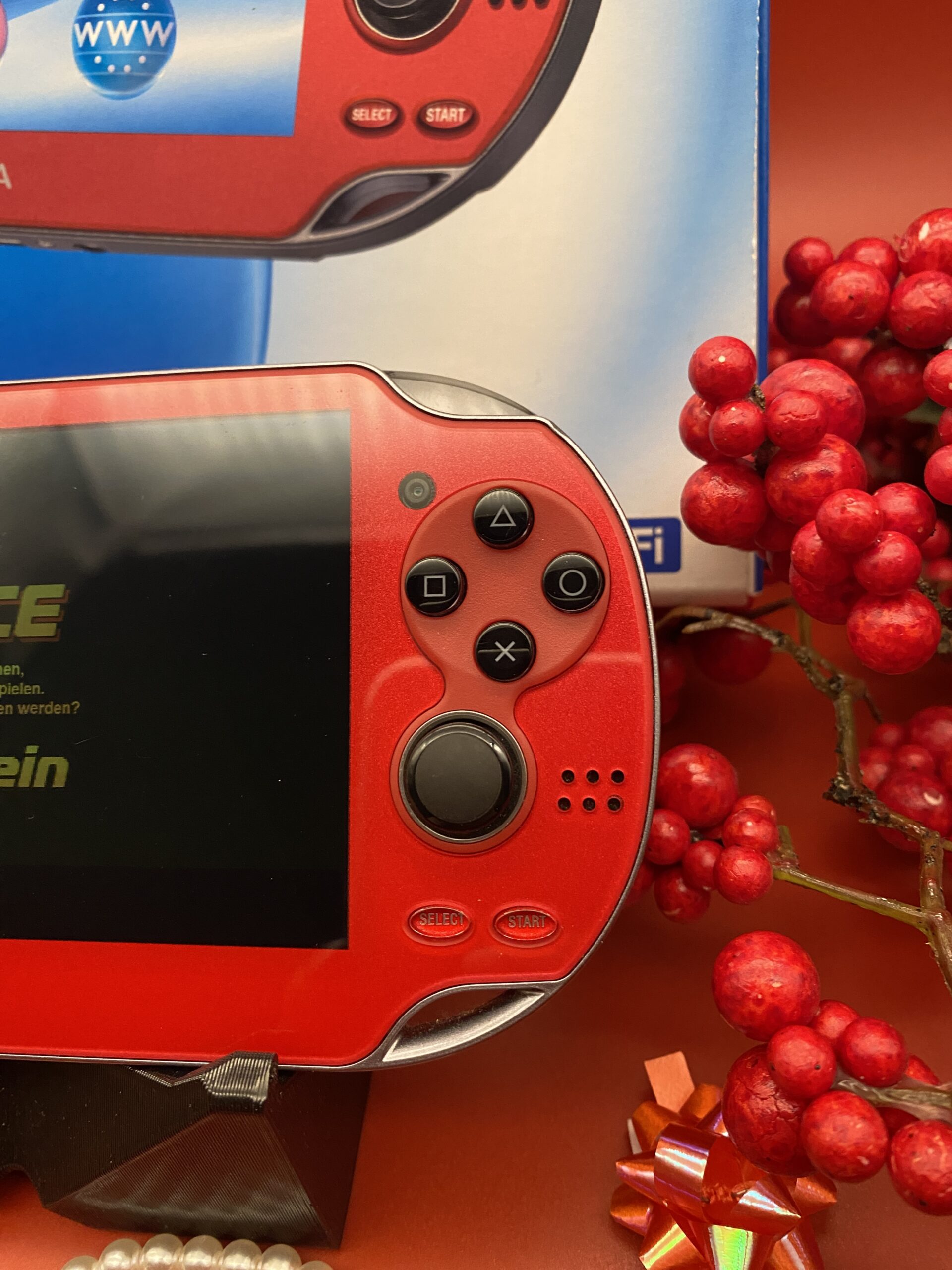 PS Vita Oled Matt Rot (gemodded) – Bild 5