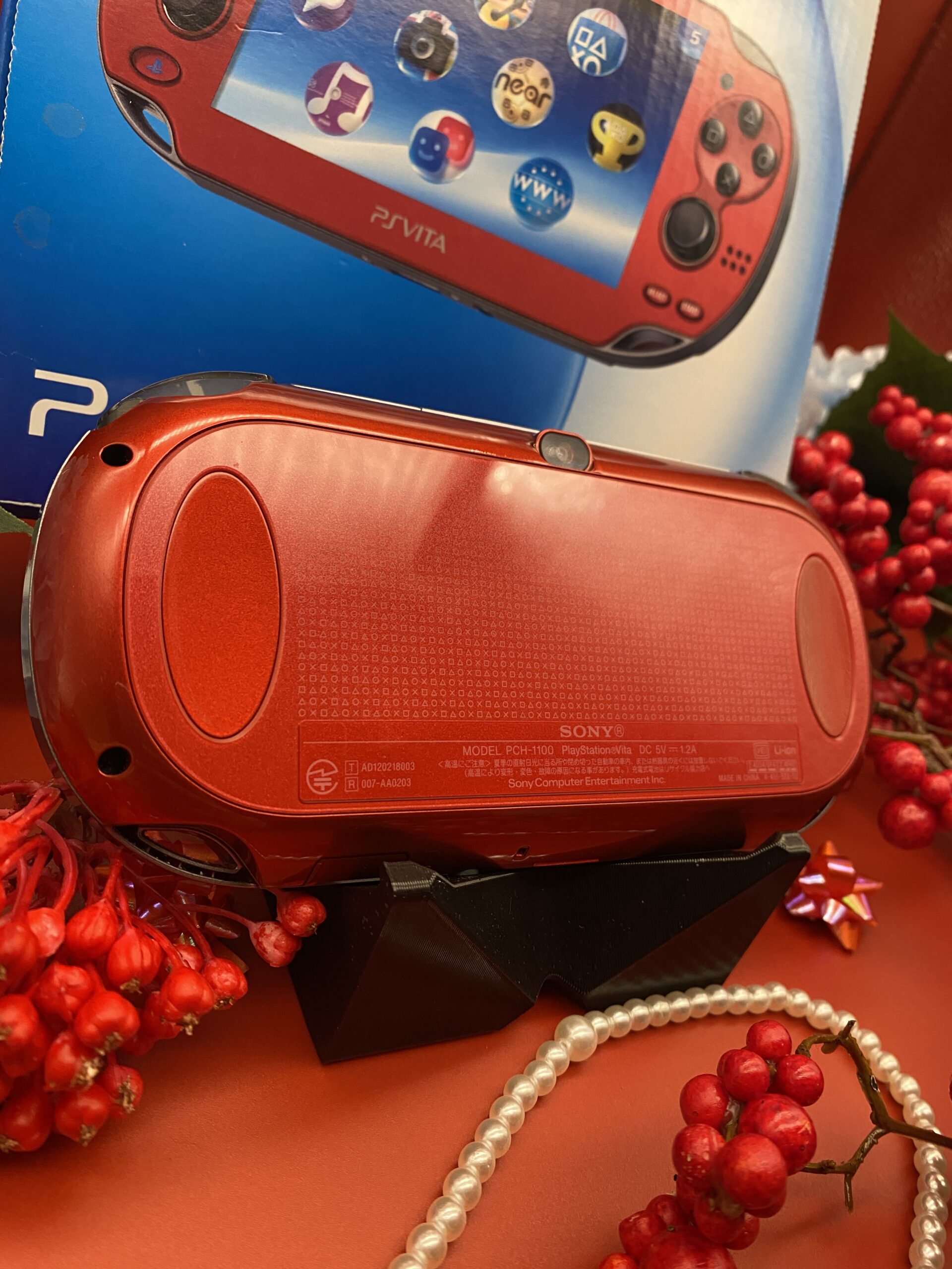 PS Vita Oled Matt Rot (gemodded) – Bild 3