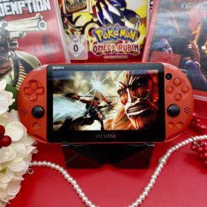 Play Station Vita 2000 rot schwarz gemodded selten special edition